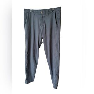Lululemon 34 Men’s Commission Pant Slim Warpstreme Gray Performance